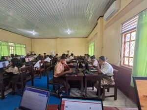 PEMANFAATAN AKUN BELAJAR, GOOGLE FORM, DAN RIYU EXAMBRO DALAM UJIAN AKHIR SEKOLAH SECARA ONLINE